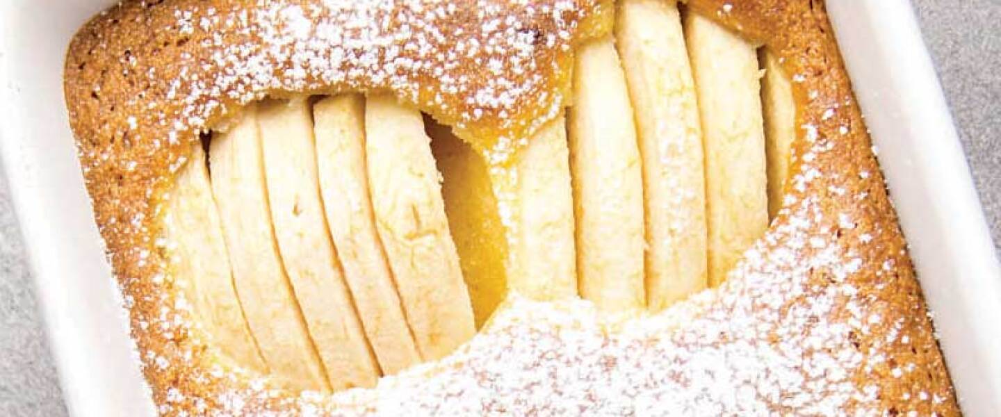 panqué de manzana casero