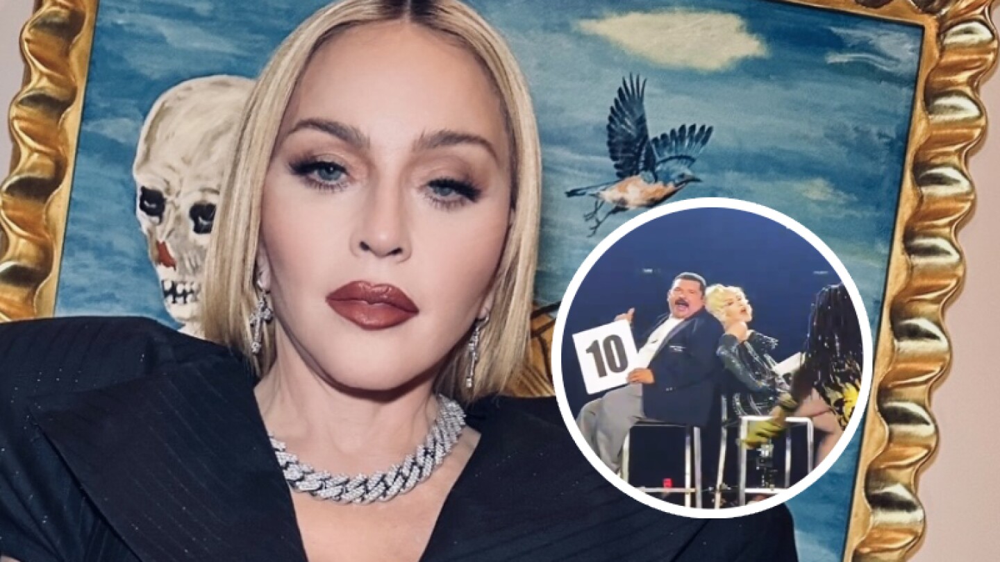 ¿Quién fue el invitado en el concierto de Madonna?