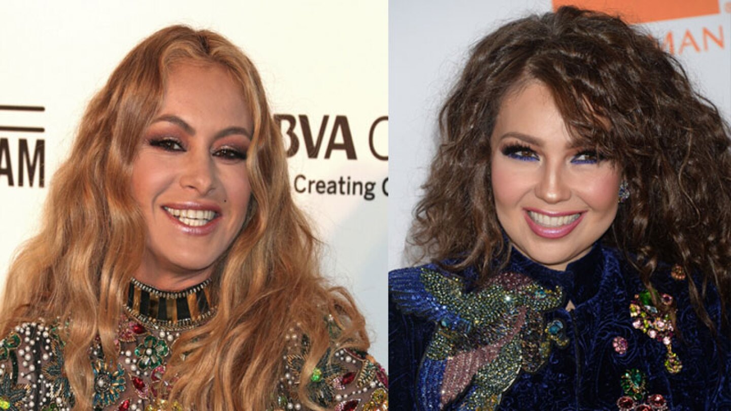 Thalía y Paulina Rubio planean gira