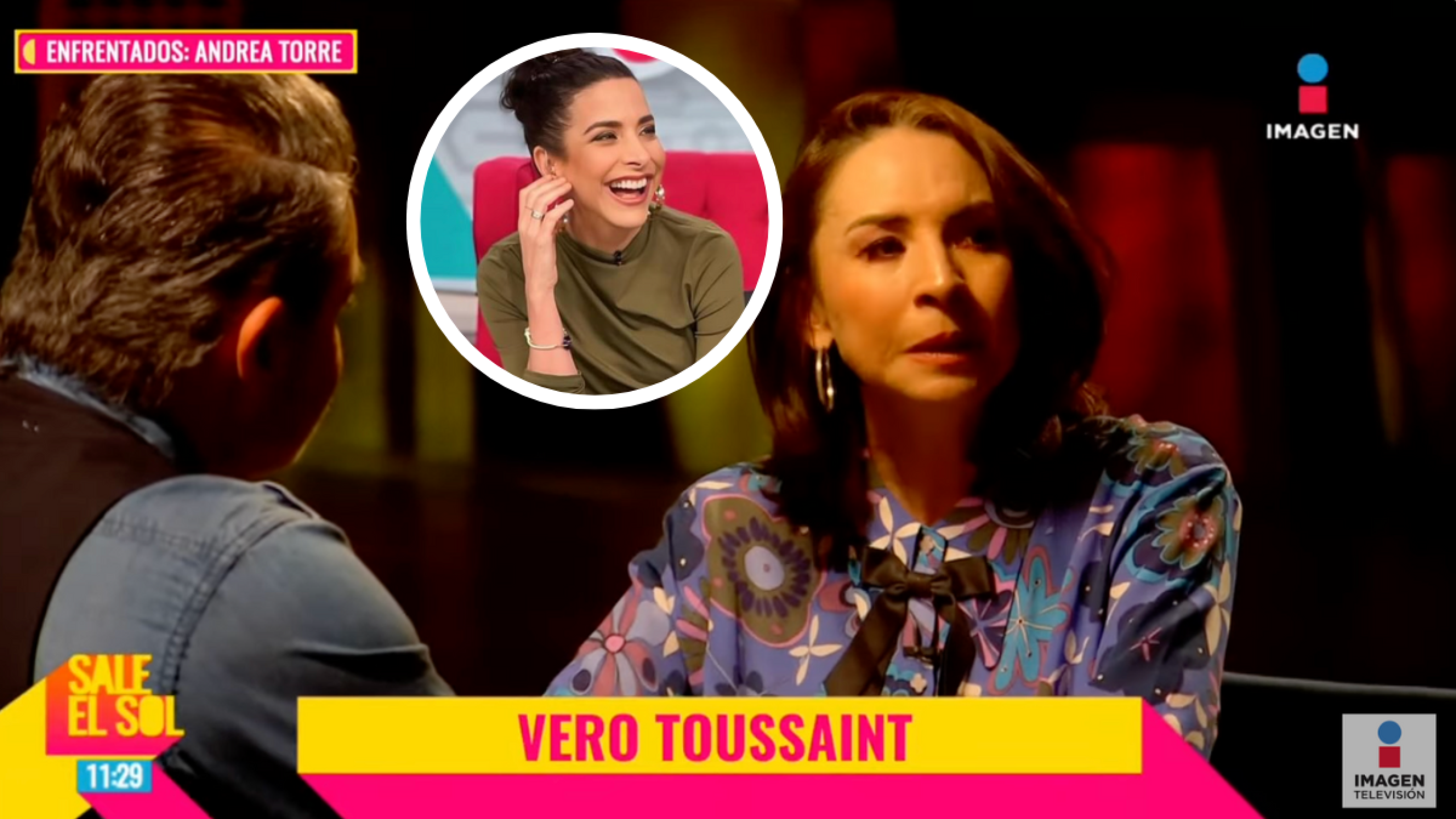 Andrea Torre y Verónica Toussaint