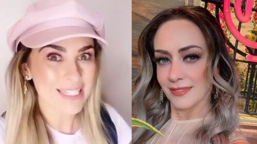 Aracely Arámbula y Anette Michel.