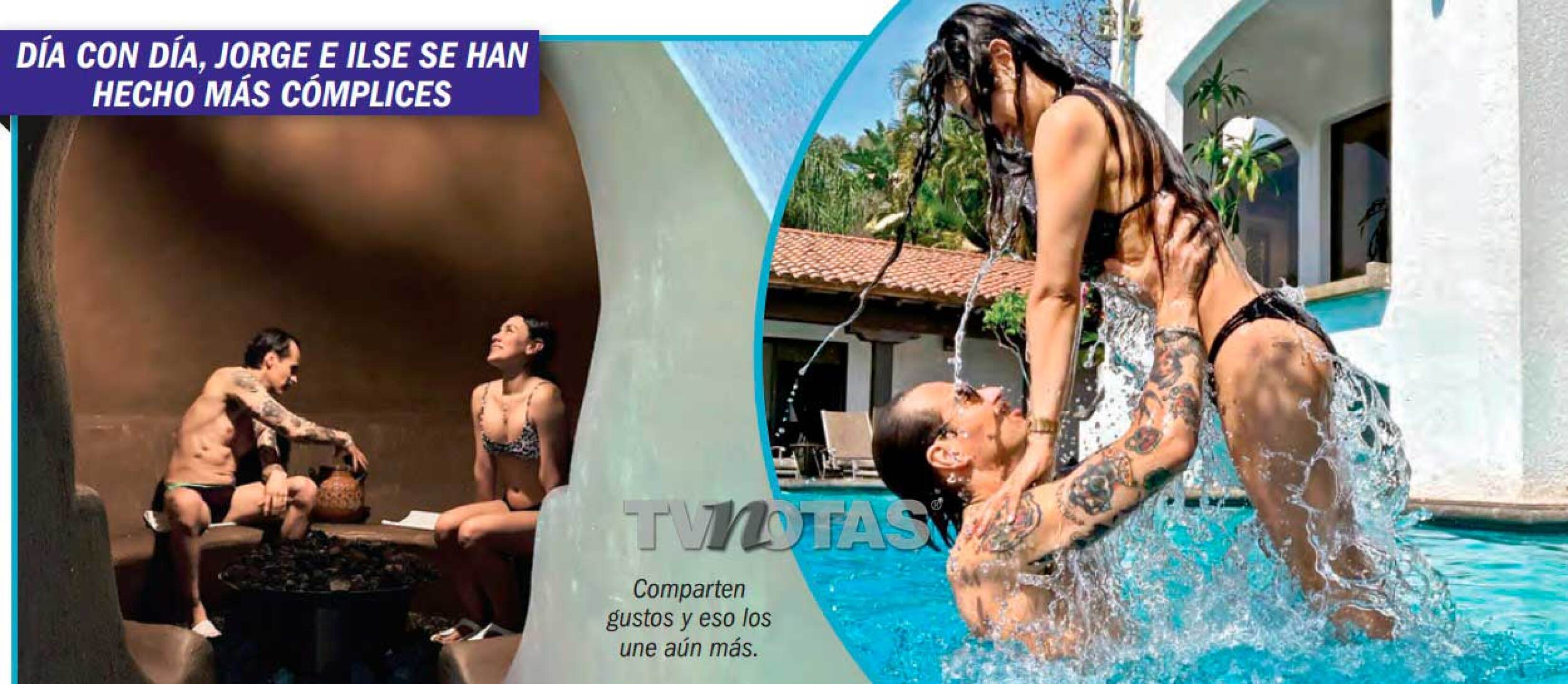 Ilse Ikeda y Jorge Poza