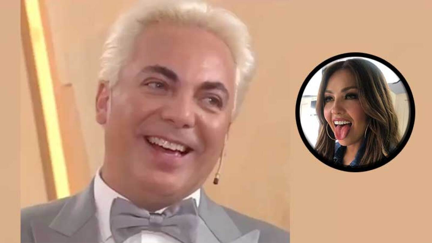 Cristian Castro dijo que Thalía es una persona a la que admira.