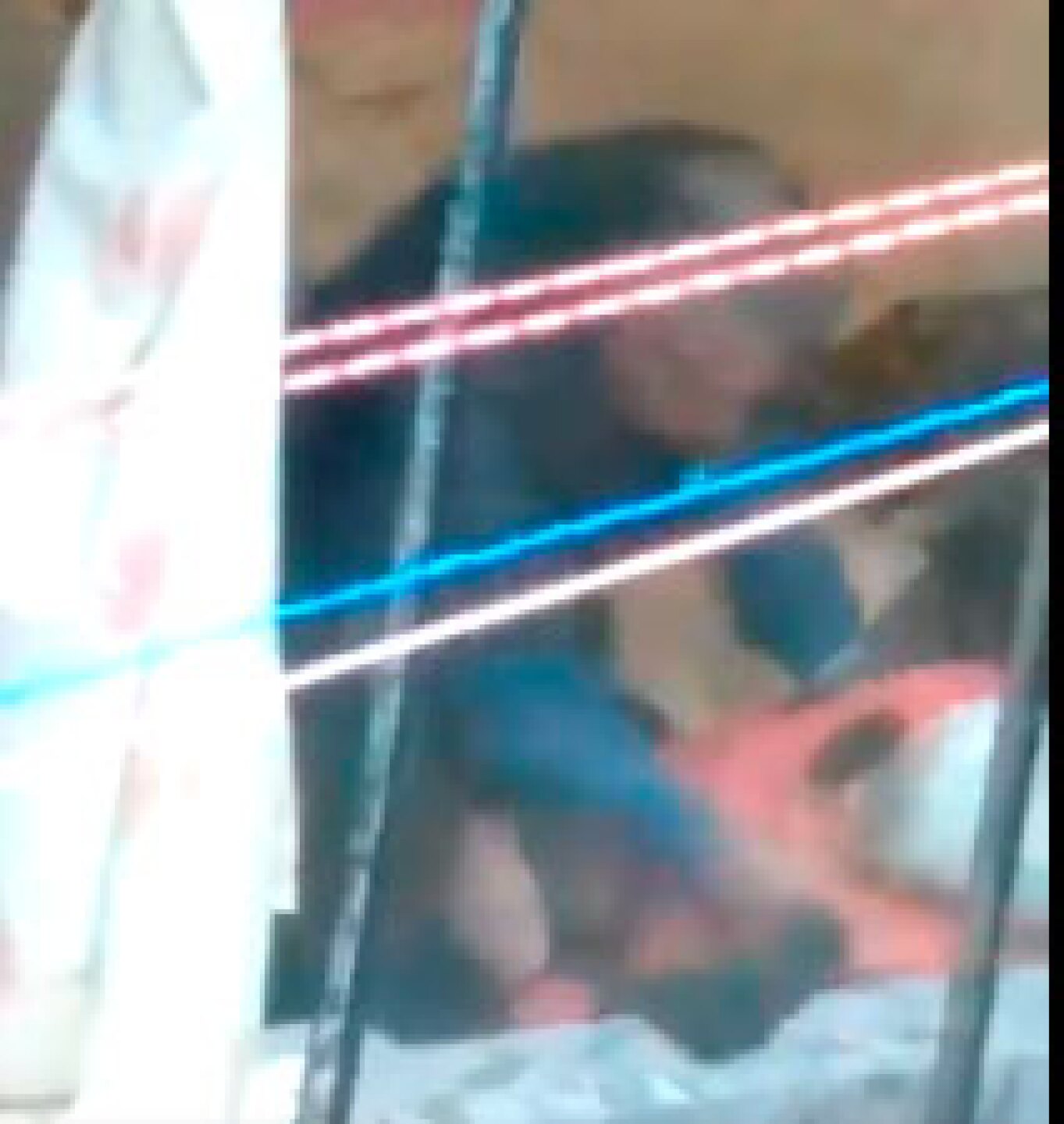 hombre maltrata abuelita