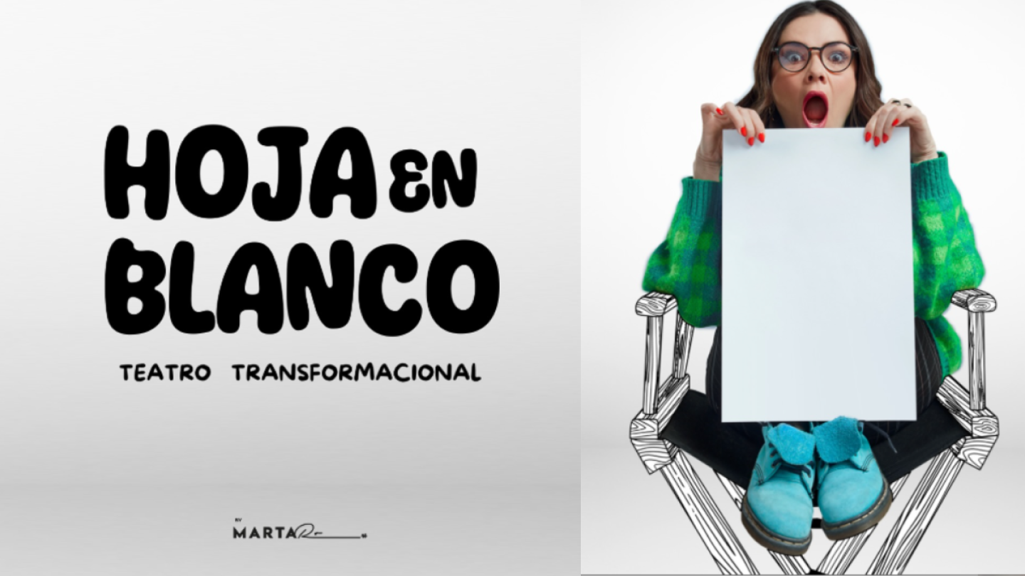 Marta Ro, teatro, Hoja en blanco