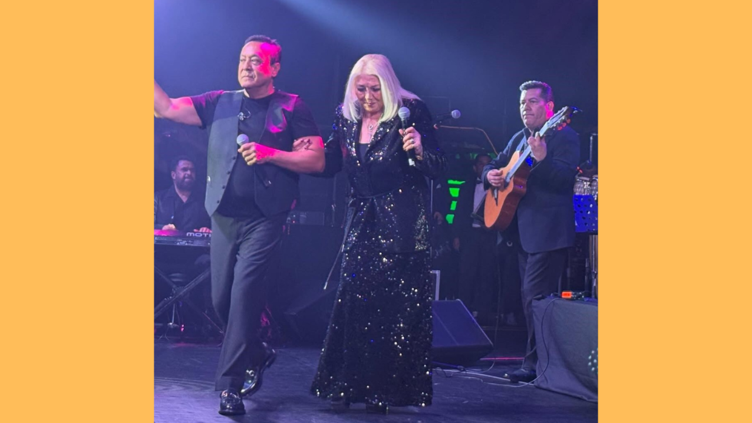 Carlos Cuevas y Estela Núñez en La maraka, julio 2025