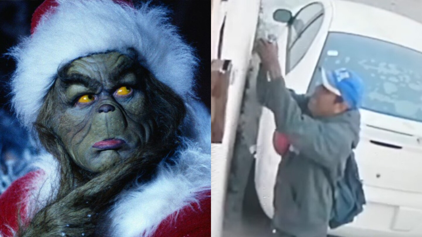 Lord Grinch: Hombre roba luces navideñas en Cuernavaca