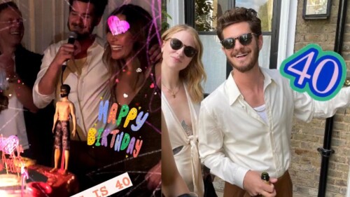 Andrew Garfield celebra su cumpleaños 40 de forma peculiar
