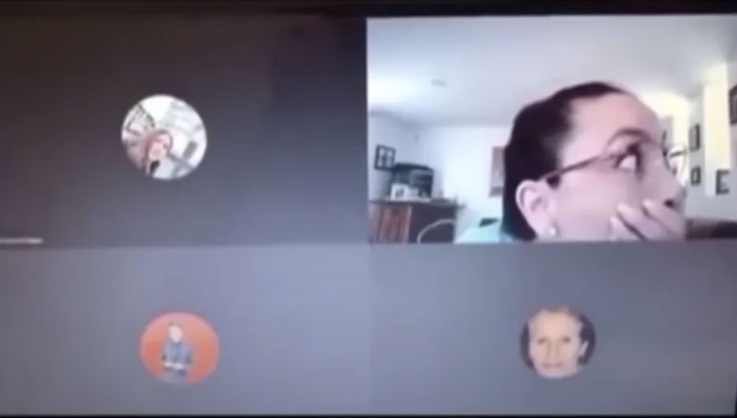 maestra videollamada insultos alumnos