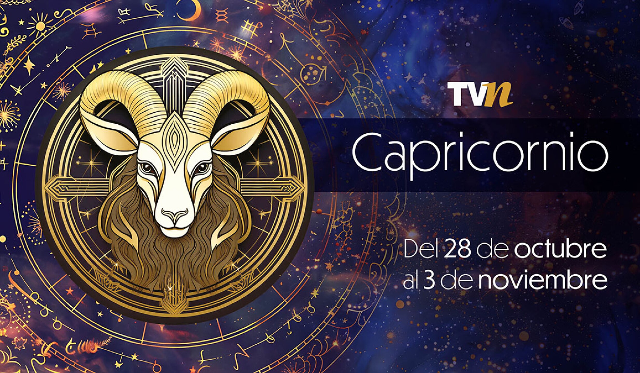 Capricornio, horóscopo semanal del 28 de octubre al 3 de noviembre. ¡Todos los signos!