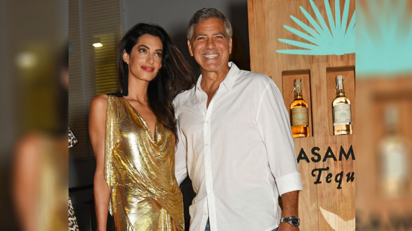 George y Amal Clooney.