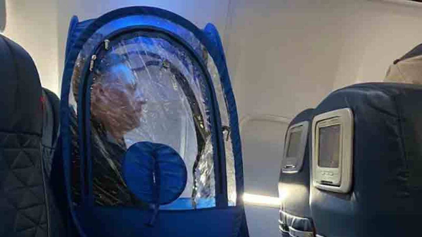 El empresario creó este accesorio portátil hace más de tres años