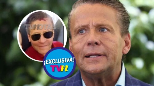 Alfredo Adame llega herido al aeropuerto de la CDMX y causa alarma