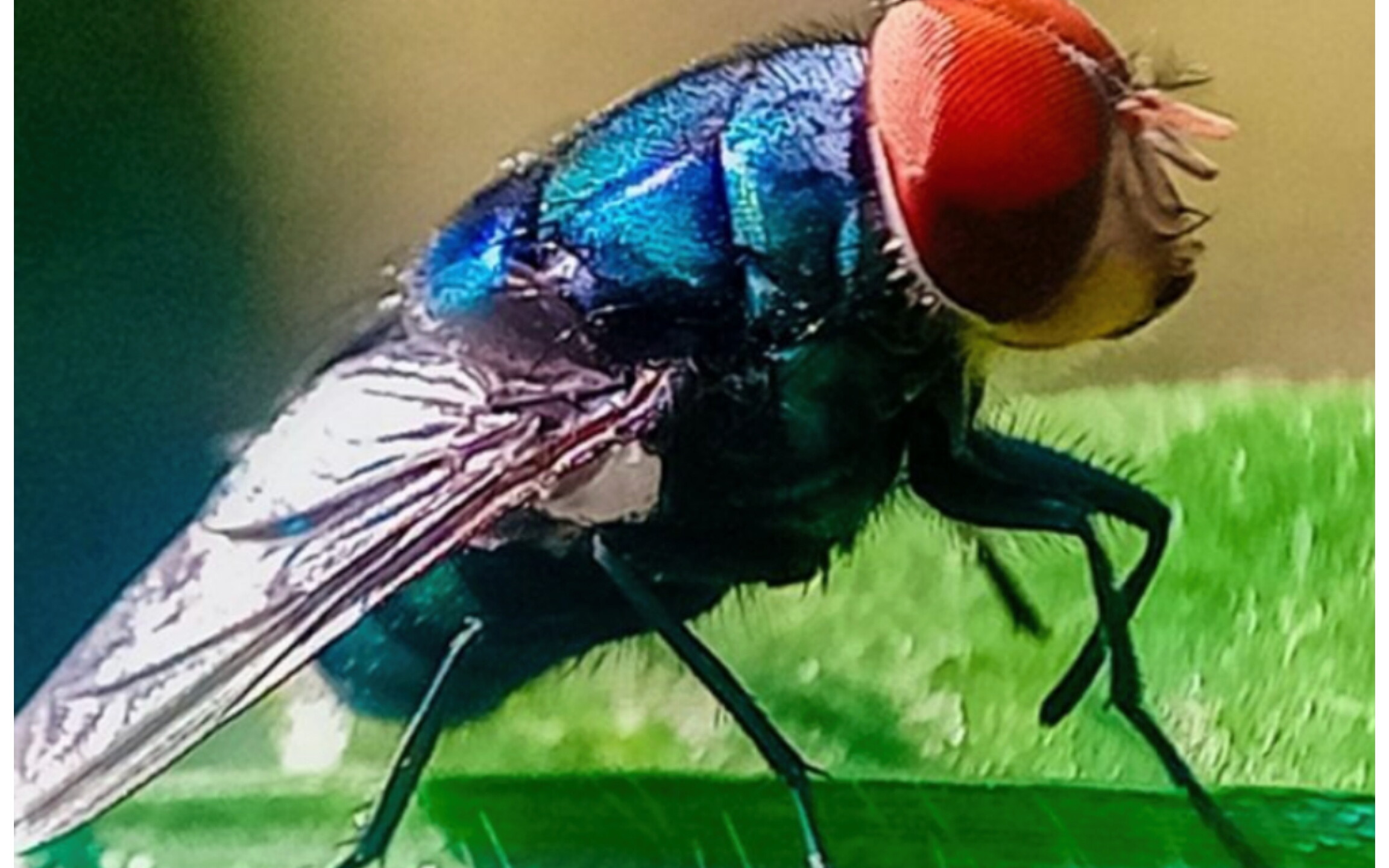 Mosca que causa el gusano barrenador