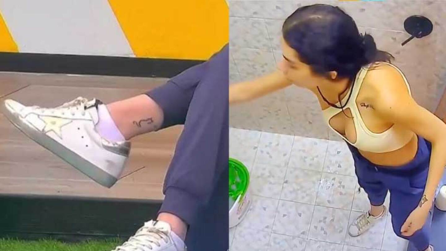Karime lava baños con carísimos tenis
