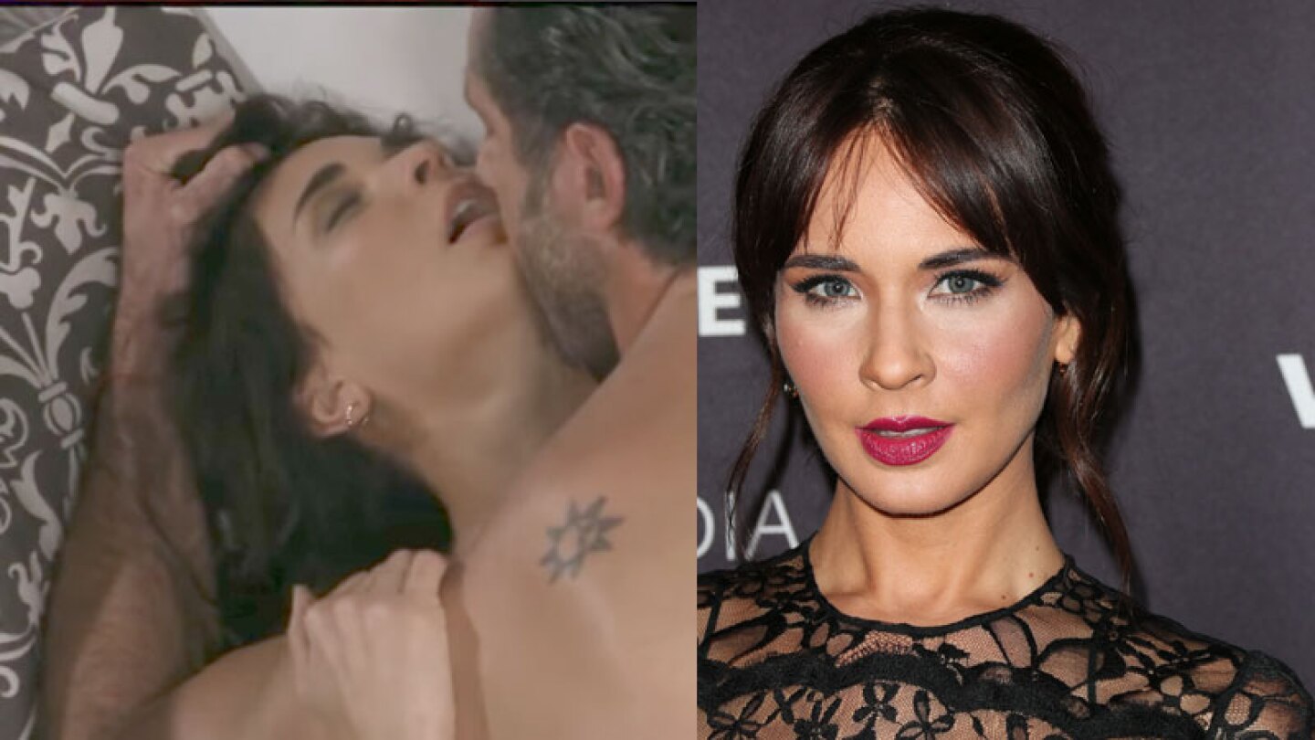 Adriana Louvier da la cara ante críticas por erótico personaje en Caer en tentación