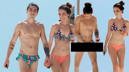 Sergio Mayer Mori convierte short en tanga ¡y se mete la mano hasta donde no!
