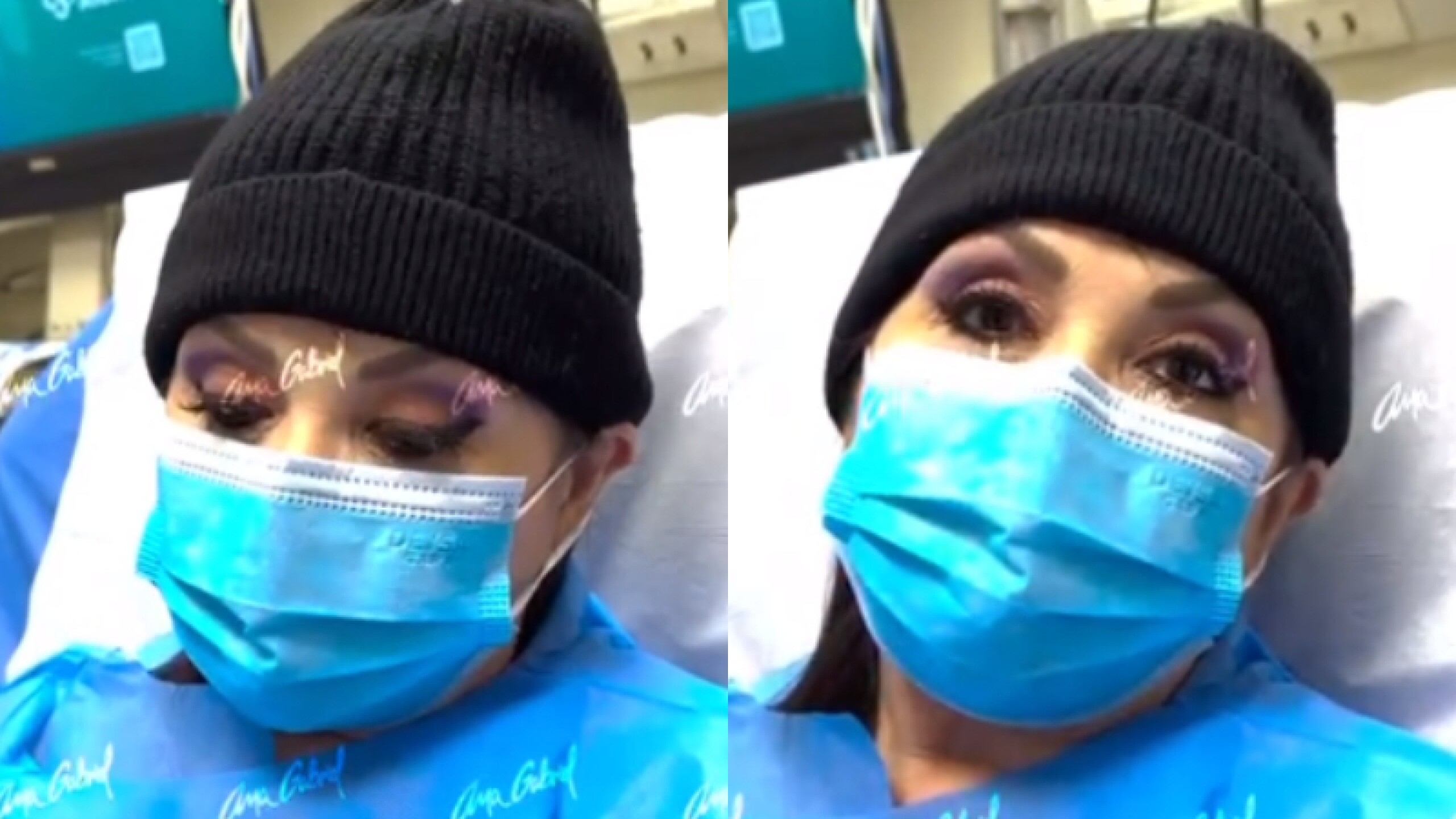 Ana Gabriel en el hospital