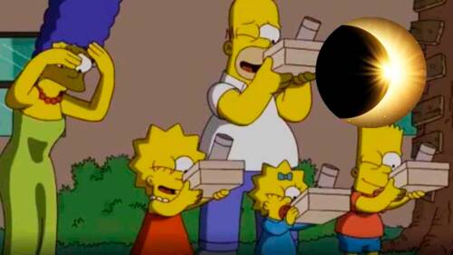 Eclipse solar 2024: ¿Los Simpson lo harán de nuevo?