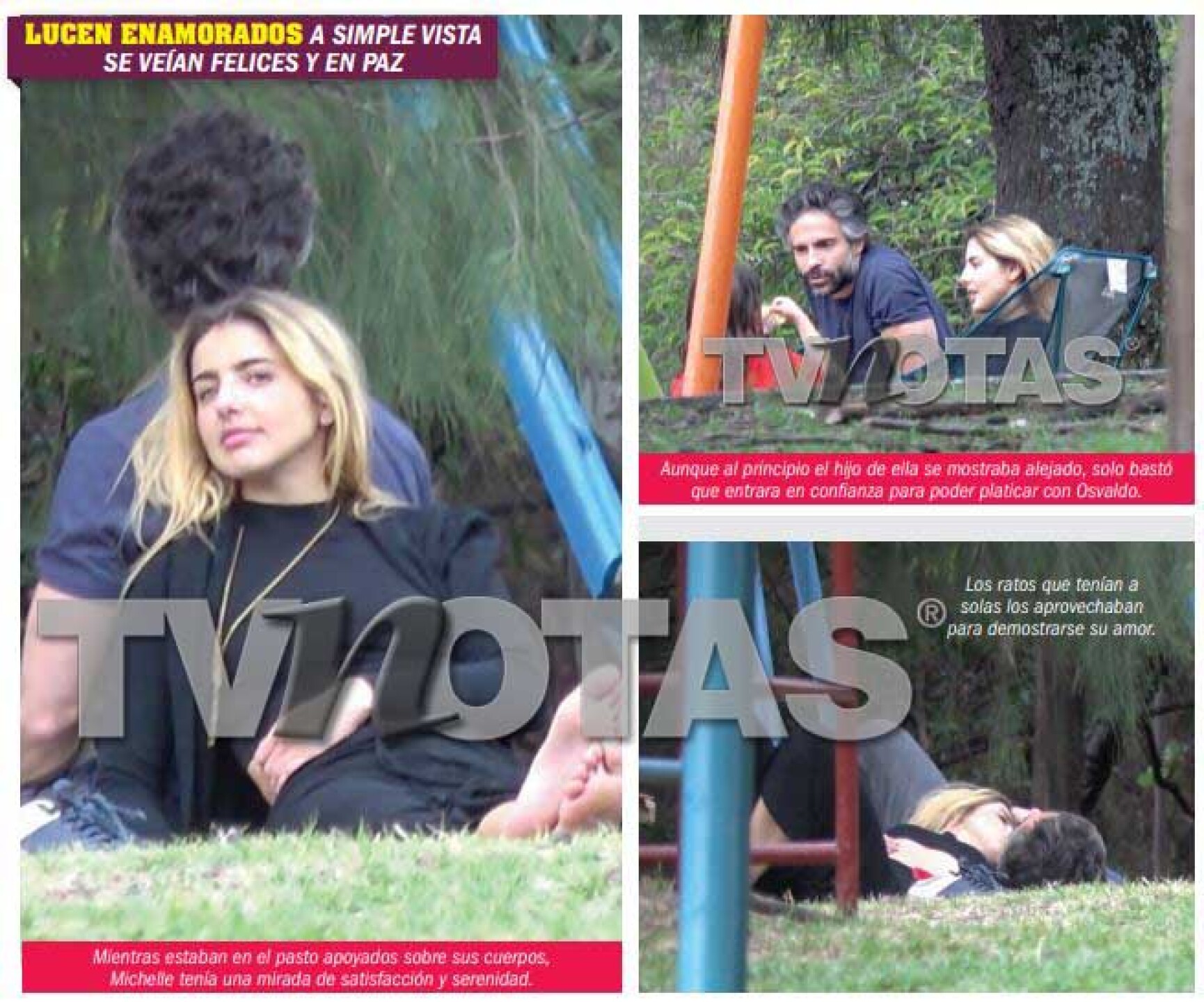 Osvaldo Benavides pasó un divertido cumpleaños con Michelle Renaud