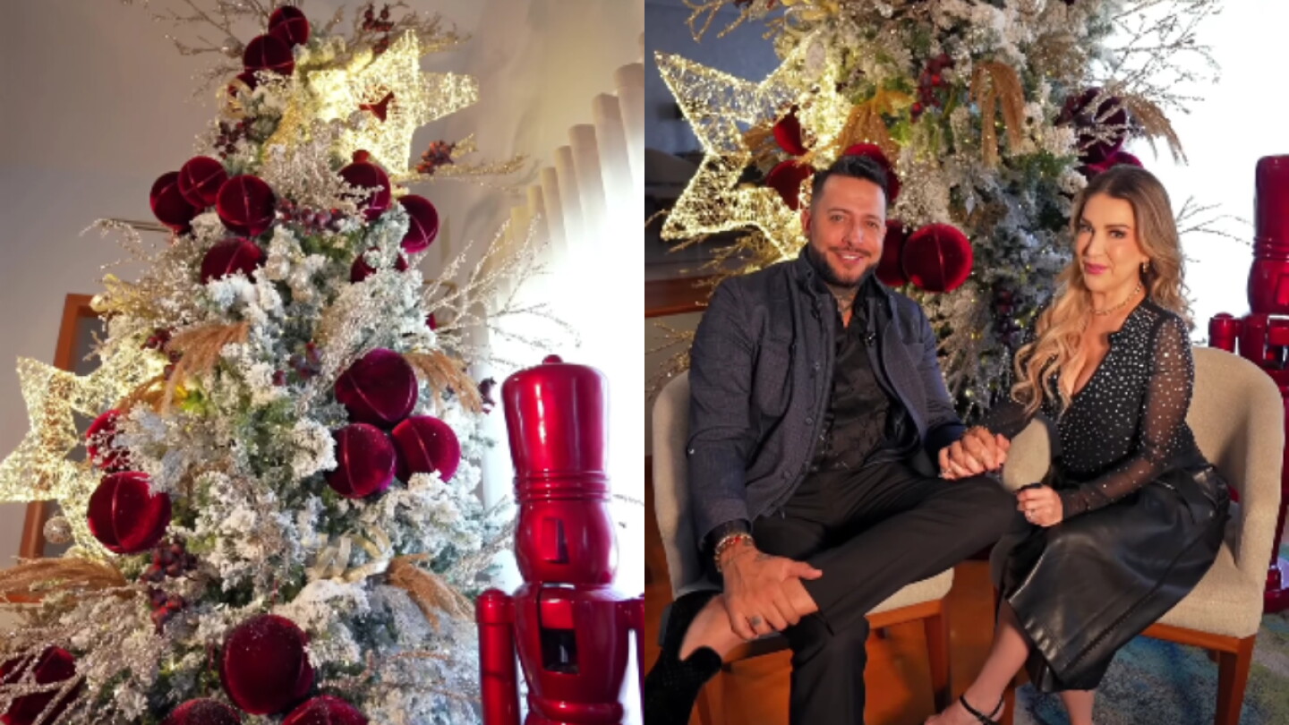Alicia Villarreal y Cibad Hernández celebran su primera Navidad juntos ...