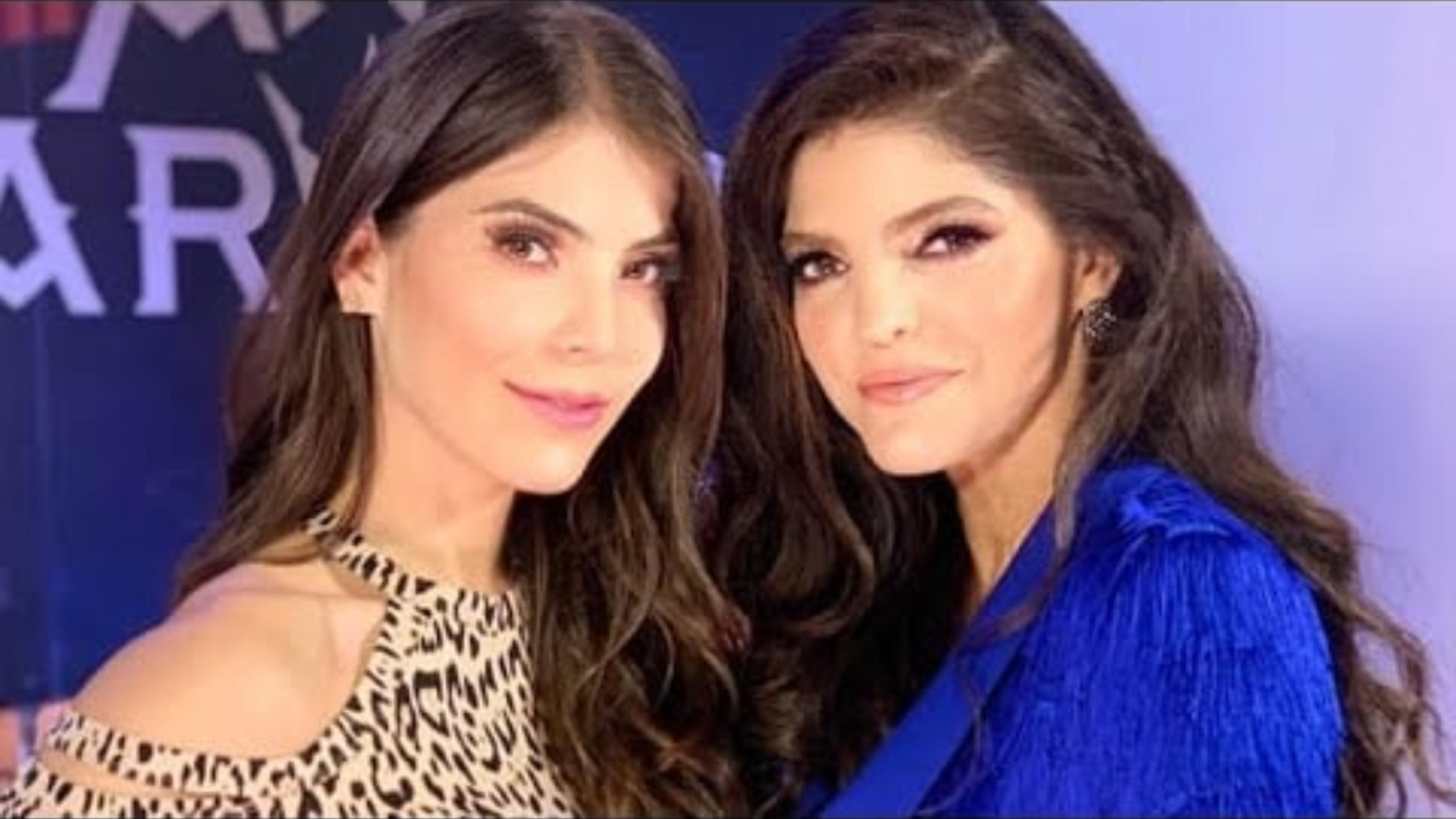 Ana Bárbara y su hermana Esmeralda Ugalde