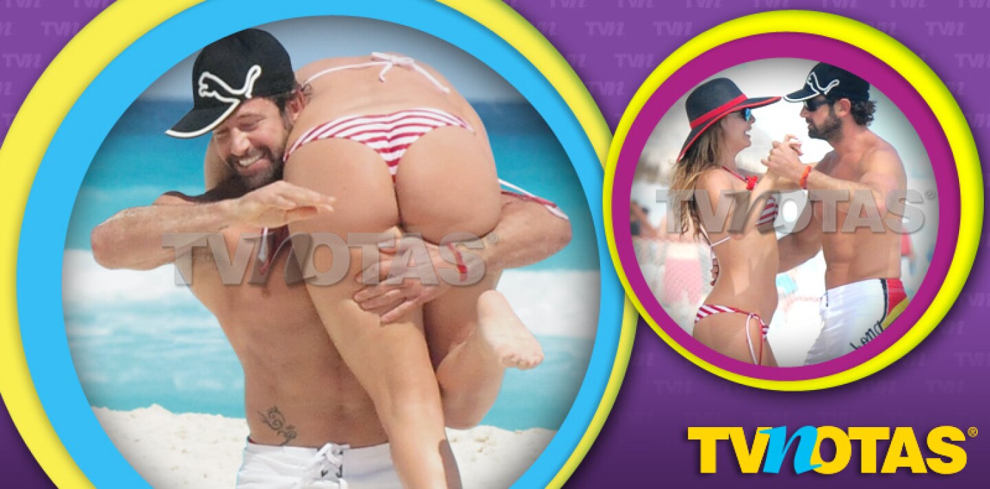 Gabriel Soto y Marjorie de Sousa se agarraron cariño.