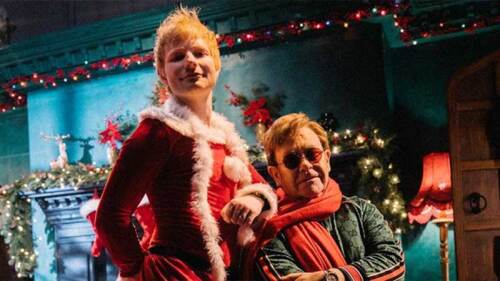 Ed Sheeran y Elton John colaboran juntos