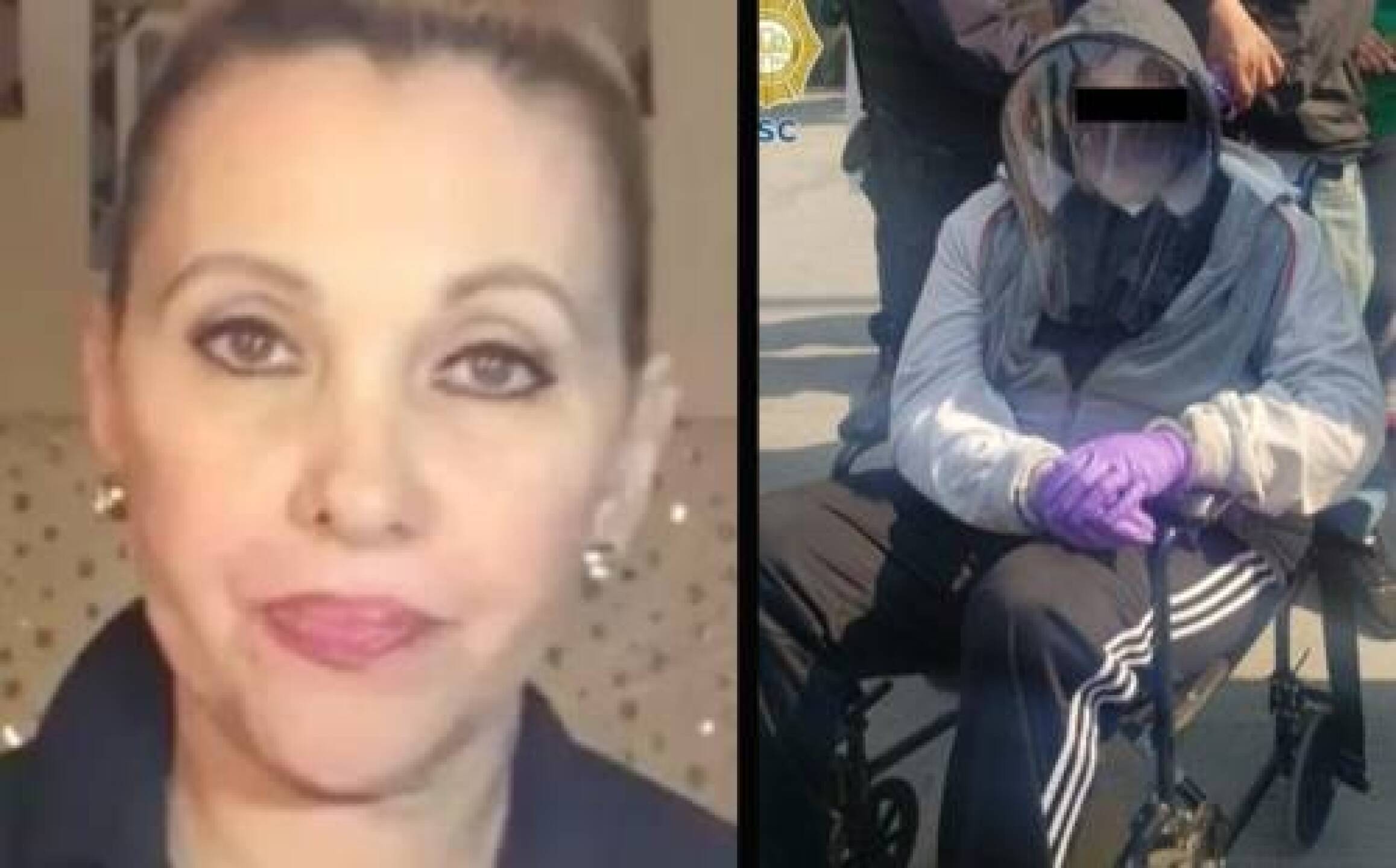 Aida Pierce y su hijo