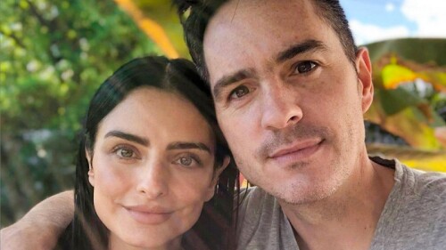 Aislinn Derbex y Mauricio Ochmann son buenos padres