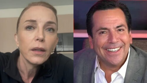 Lalo Salazar y Laura Flores