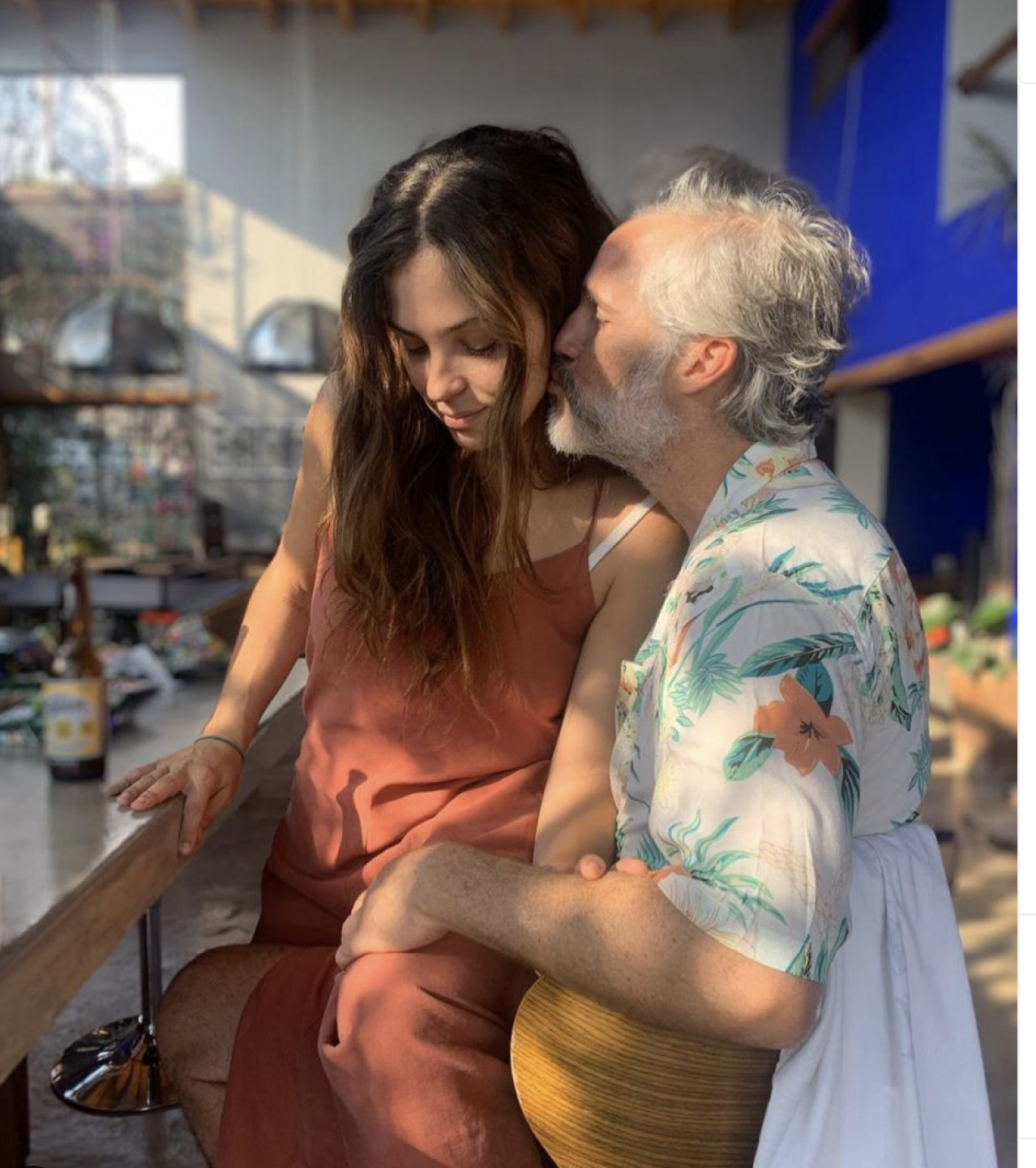 Juan Pablo Medina y novia juntos