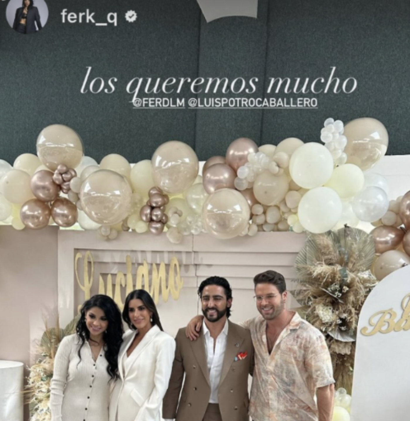 fotos bautizo hijo potro