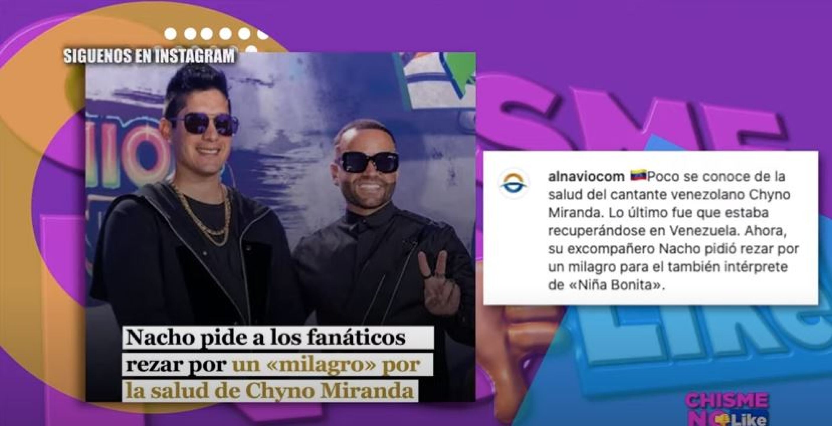 Chyno Miranda estaría luchando por su vida en Venezuela
