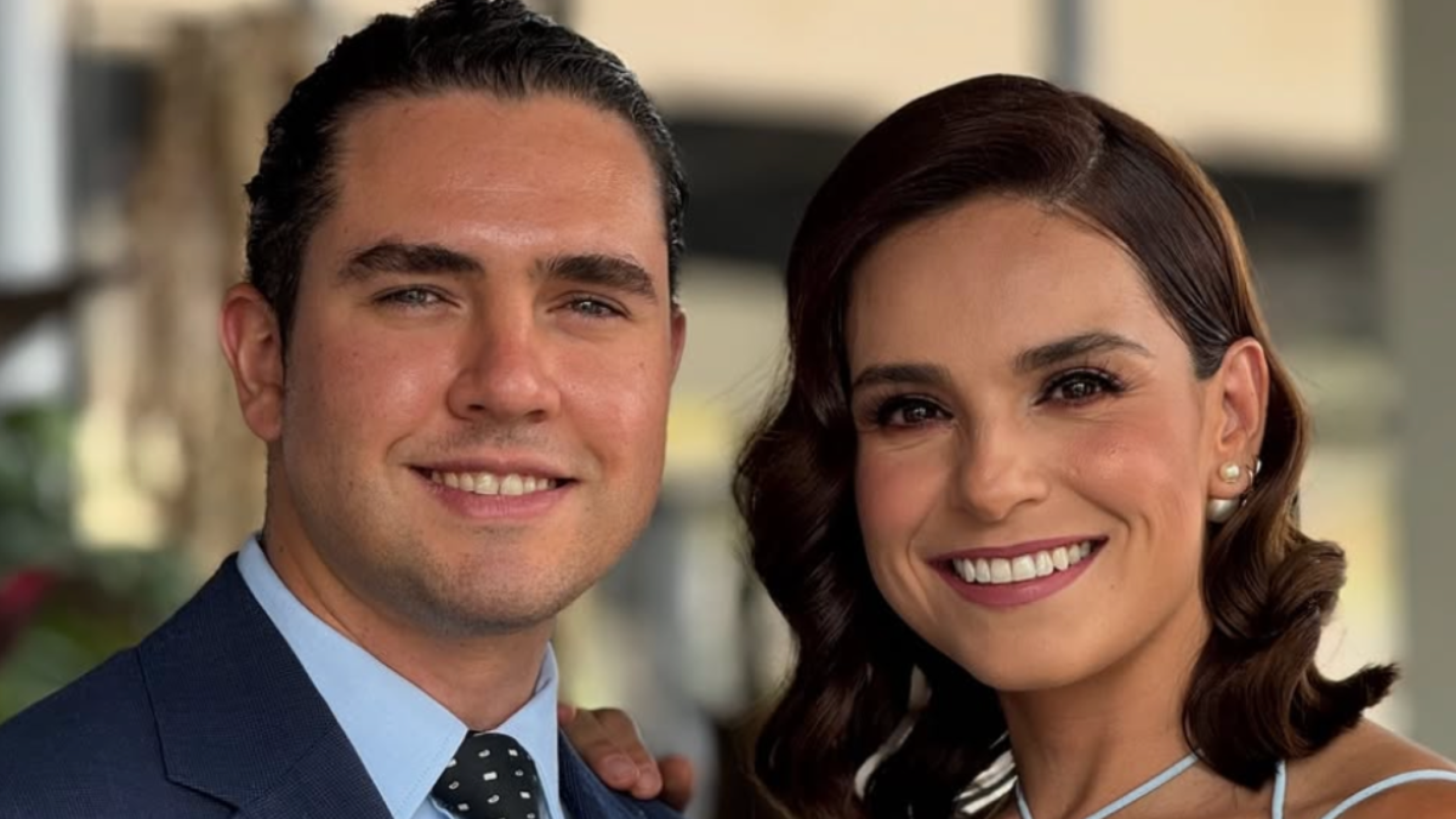 Tania Rincón y su novio Pedro Pereyra