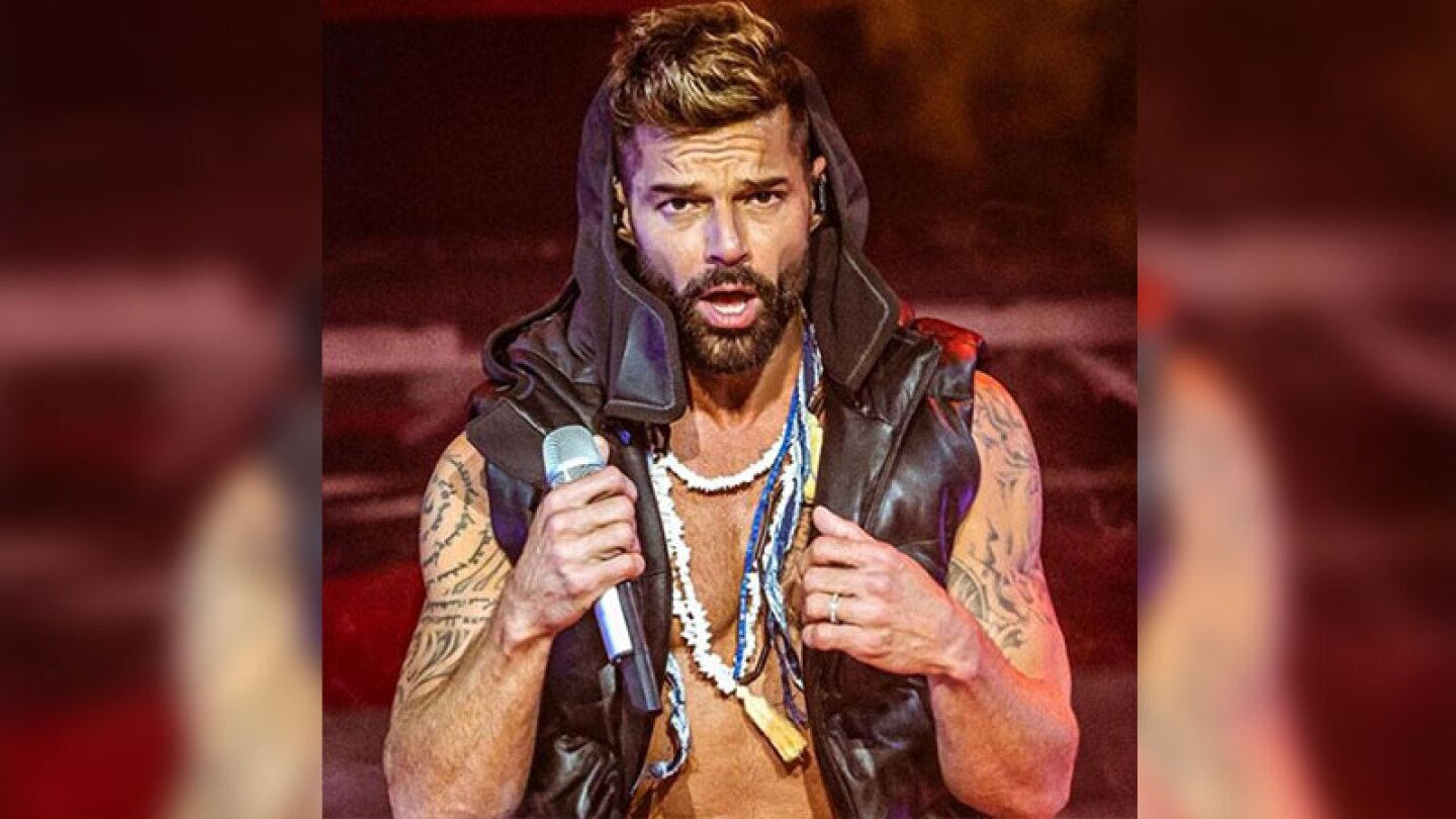 Ricky Martin feliz de no esconderse.