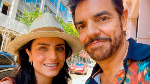 Aislinn Derbez y Eugenio Derbez revelan anécdotas