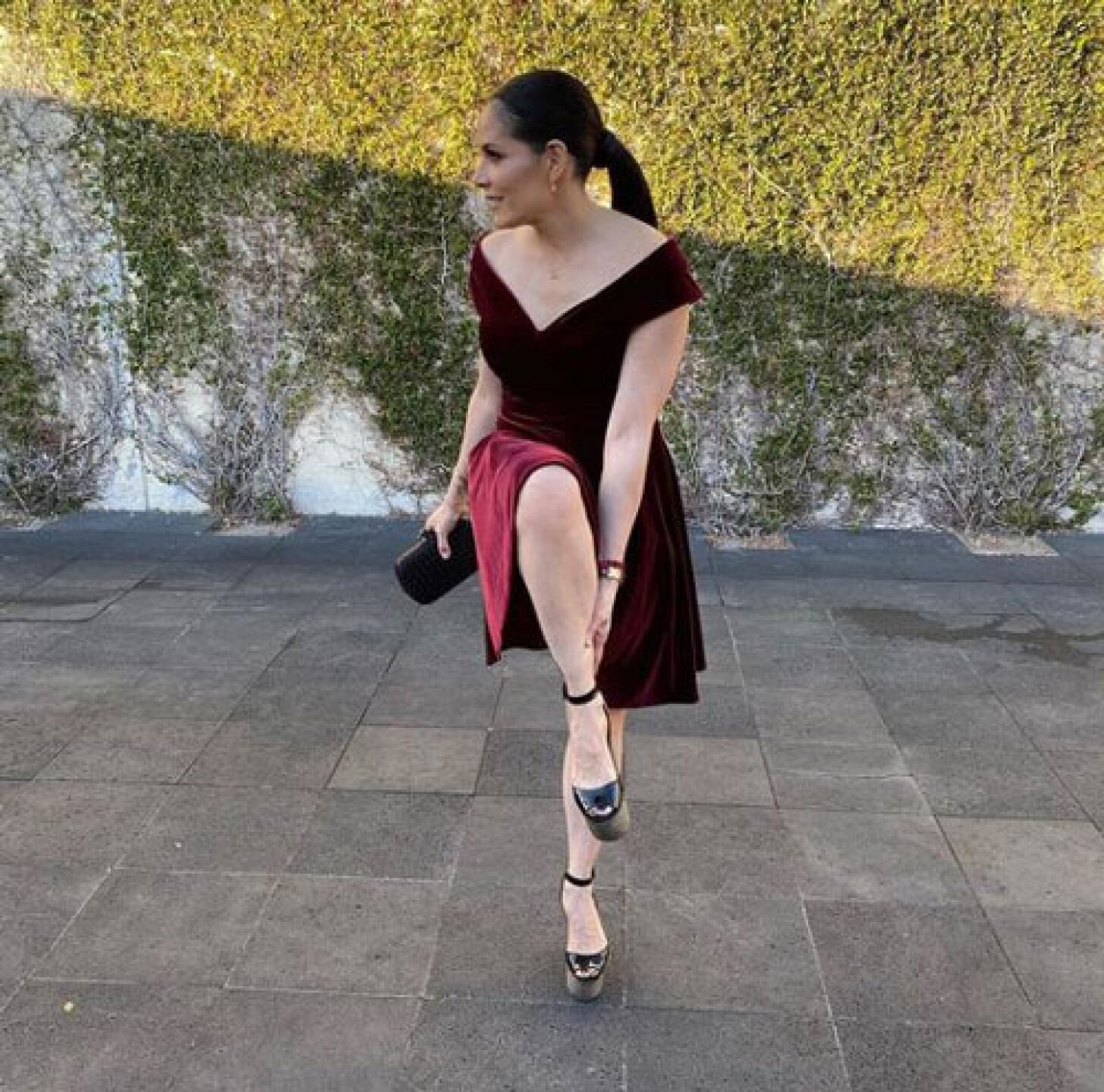 Le gusta estar y sentirse bien.