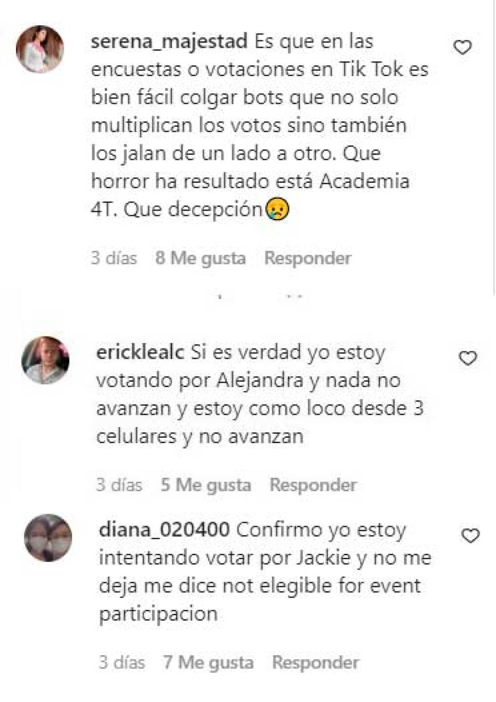 Exalumnas de La Academia acusan a la producción de posible fraude