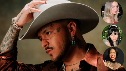 Christian Nodal. Belinda, Cazzu y Ángela