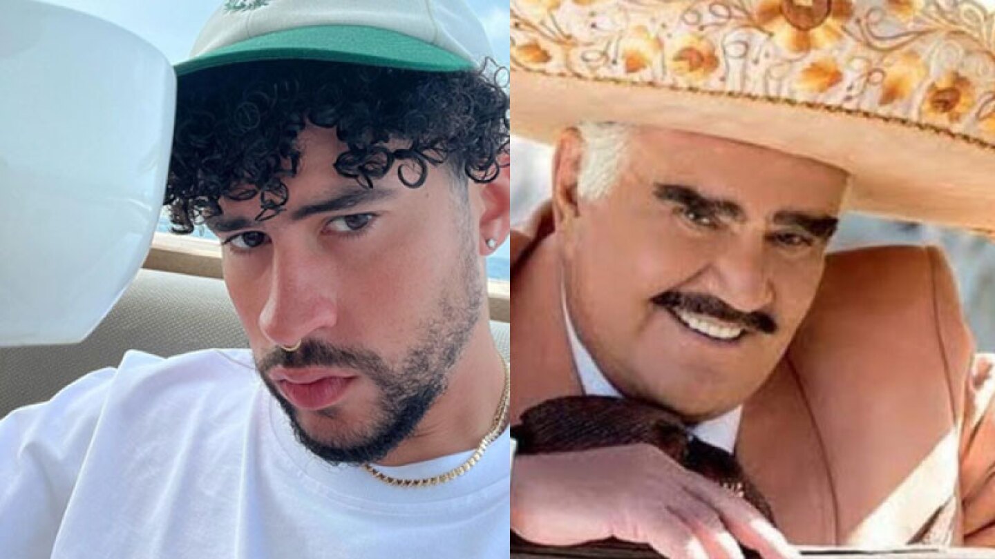 Vicente Jr. critica a Bad Bunny y lo compara con su papá, Vicente Fernández