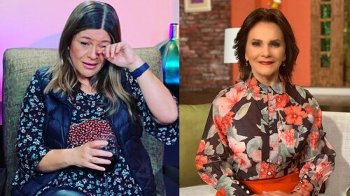 Martha Figueroa bromea sobre su look de los 90's