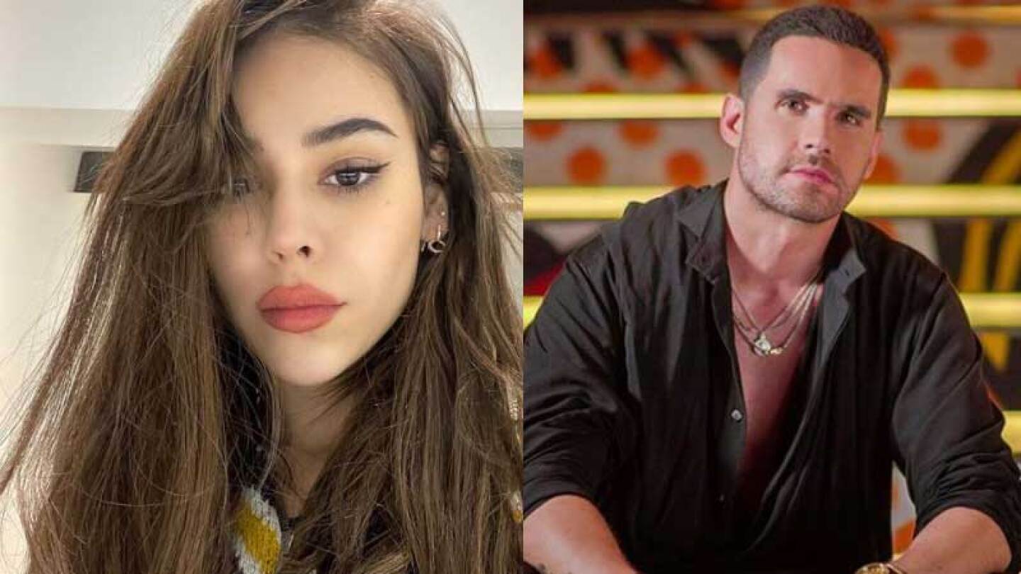 Danna Paola responde al saludo de Eleazar Gómez