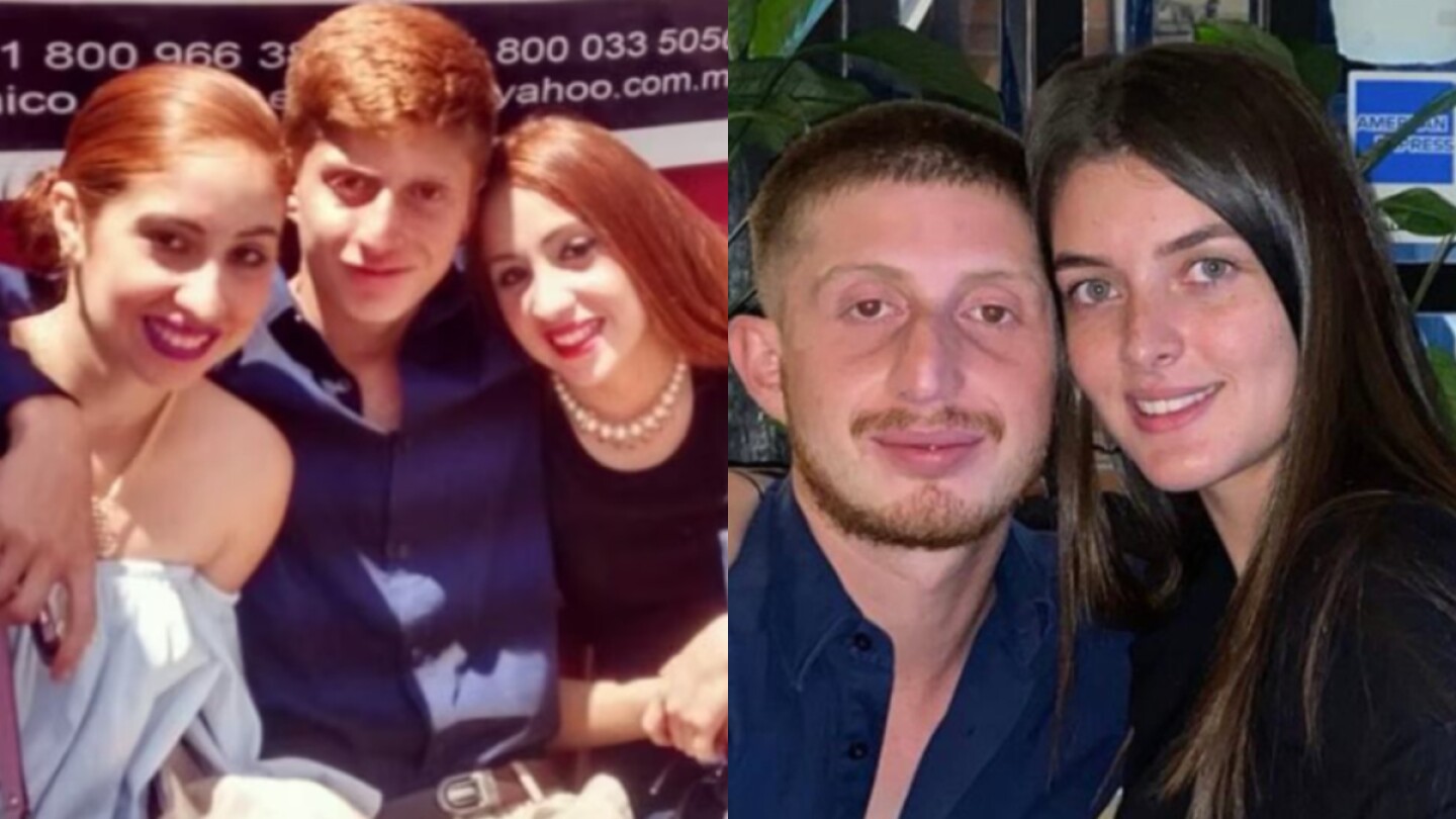 Octavio Ocaña, sus hermanas y Nerea Godínez