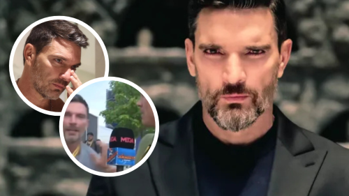Julián Gil es empujado en vivo en El Chiringuito y lo revientan en redes sociales