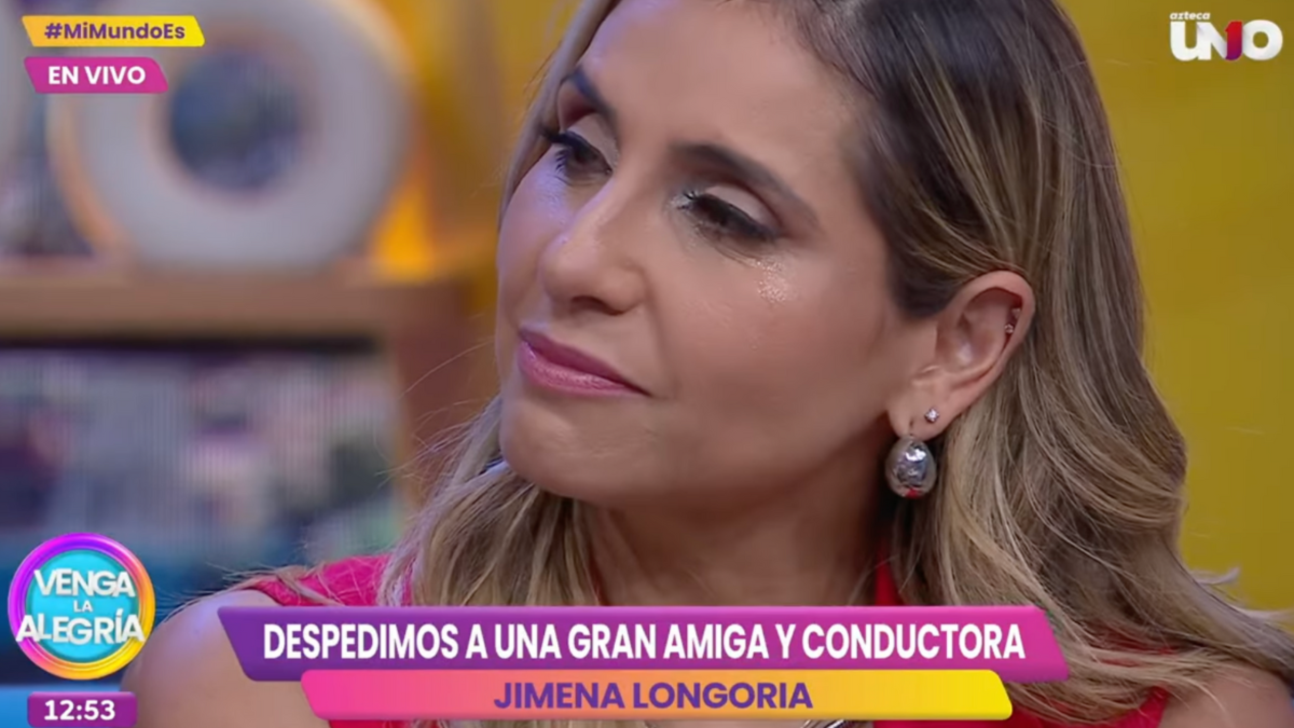 Jimena Longoria se despide de 'Venga la alegría'
