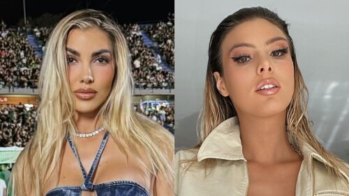Erubey de Anda y Lele Pons