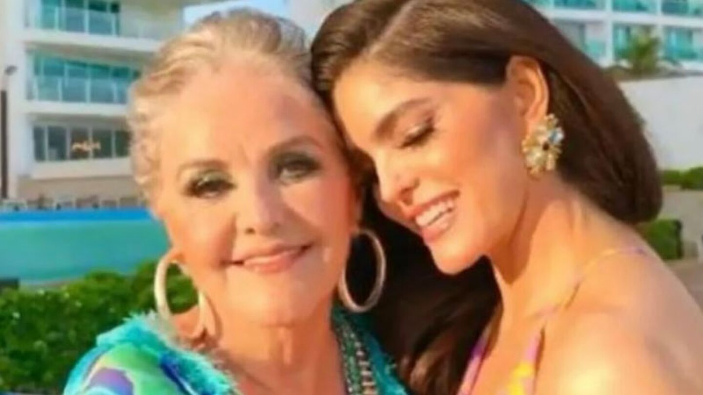 Ana Bárbara y su mamá