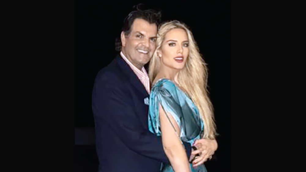 Tania Ruiz, y el empresario, Alejandro Baillères