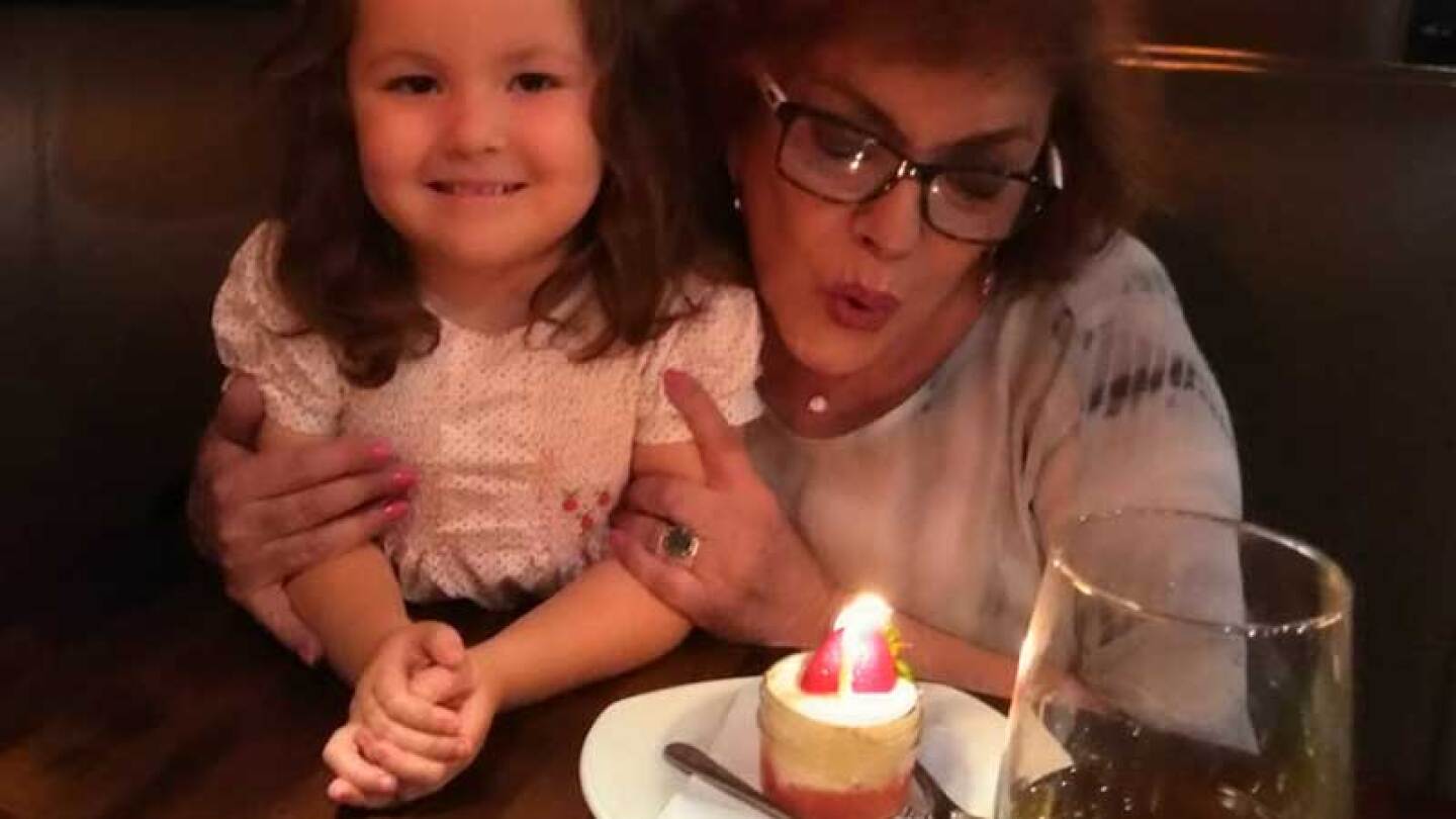 Lucy Tovar pasó un feliz cumpleaños con su familia.